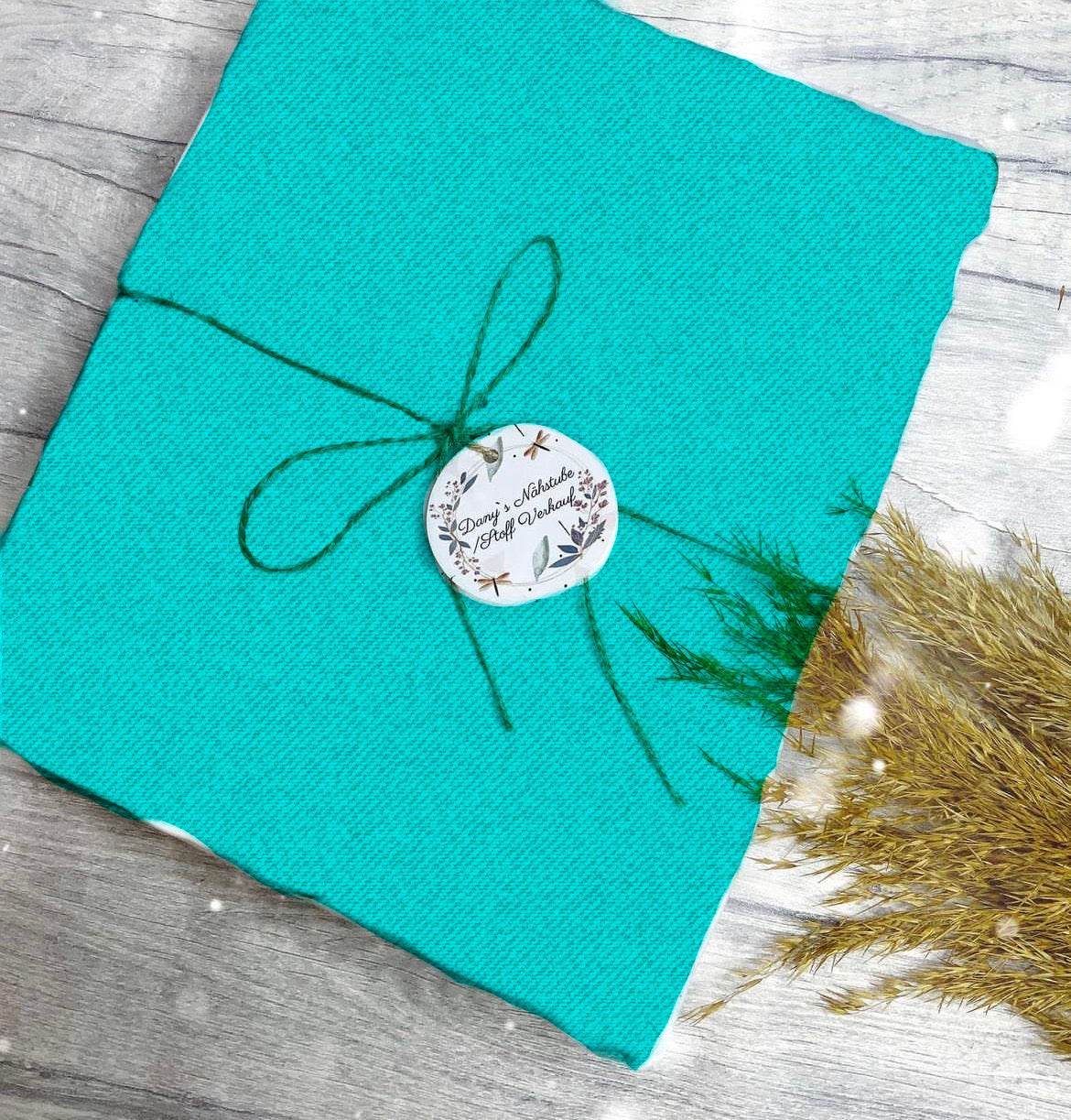 Jeans Optik Türkis Augustvorbestellung